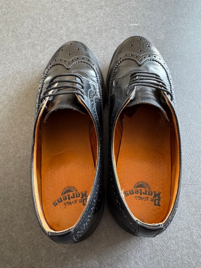 Dr.Martens ウィングチップレザーシューズ