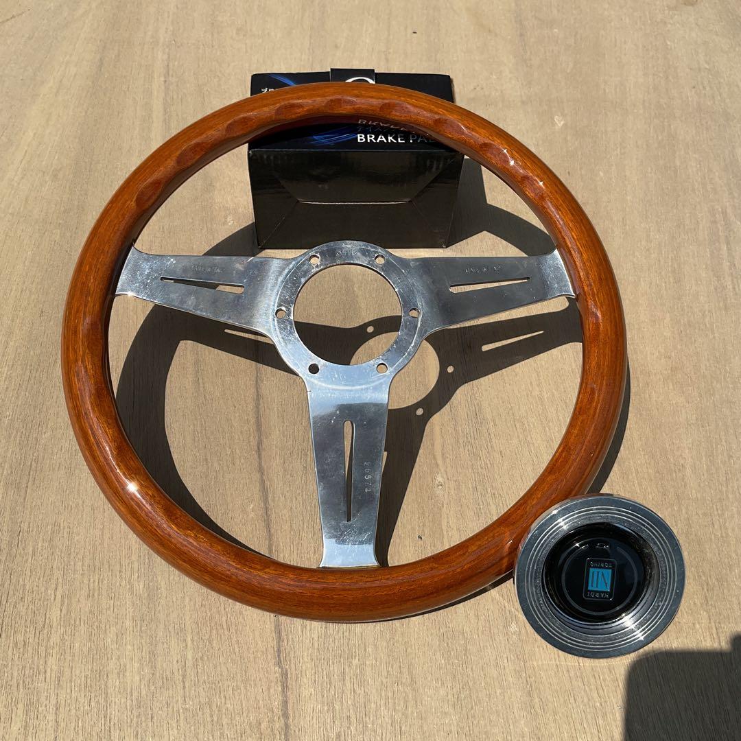 ナルデイウッドステアリング❣️32センチ貴重美品‼️