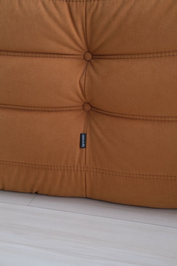 リーンロゼ　ligne roset トーゴ2p ブラウン【廃盤カラー】