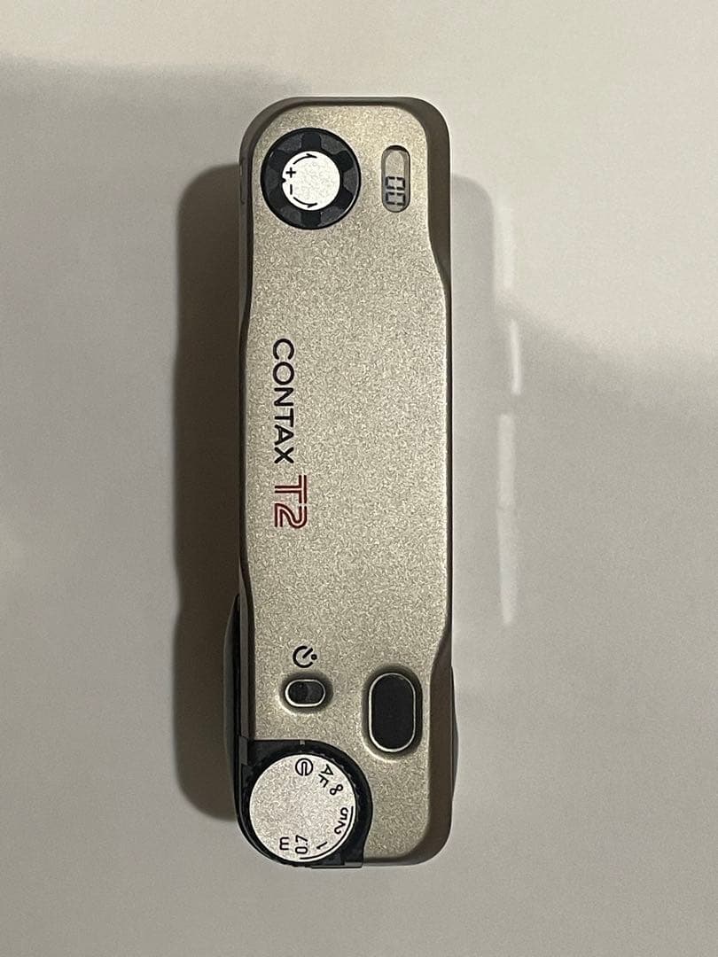 CONTAX T2 シルバー コンパクトカメラ