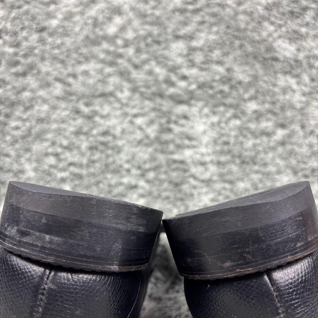 【美品】リーガル 679（26）タッセル　ローファー　シボ革　黒