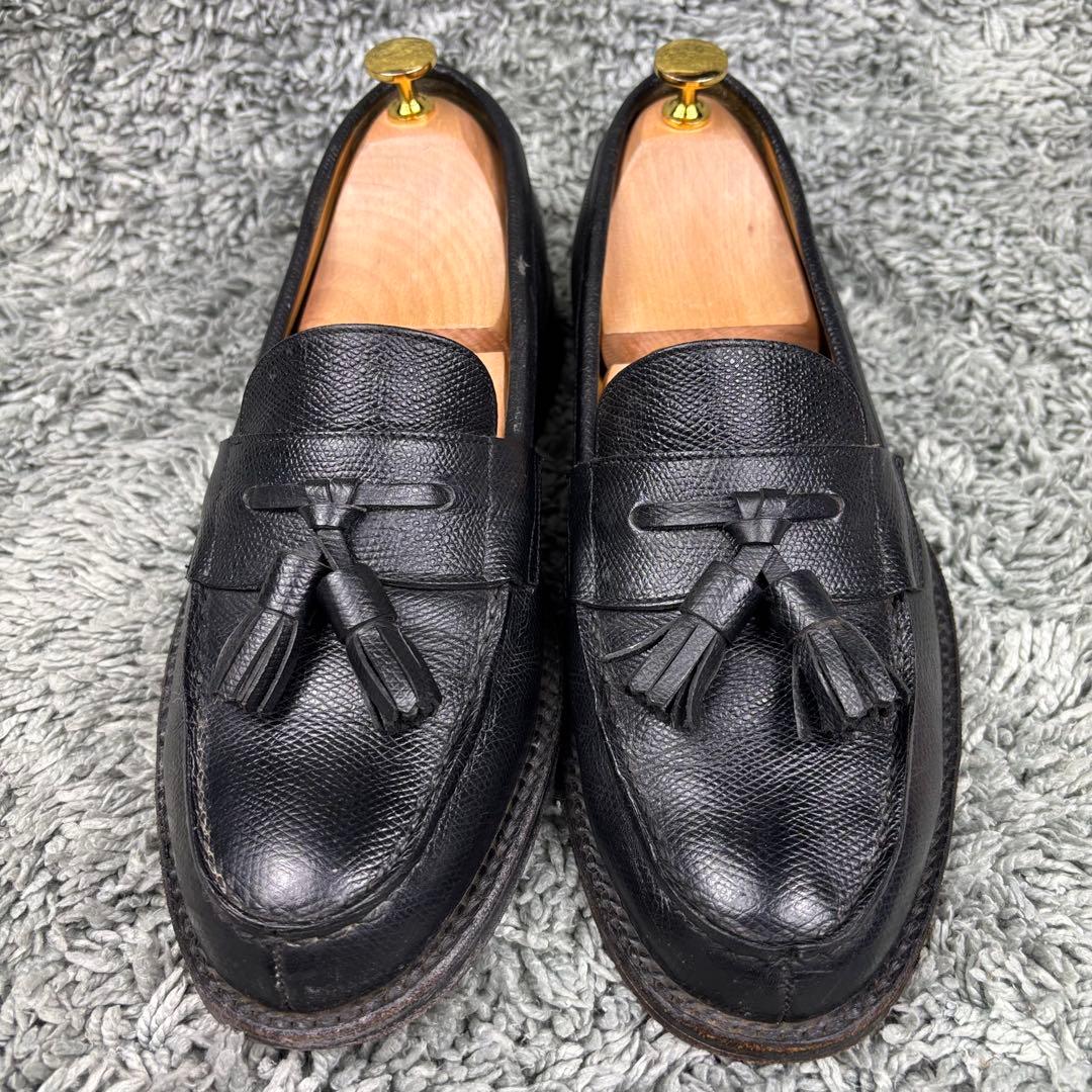 【美品】リーガル 679（26）タッセル　ローファー　シボ革　黒