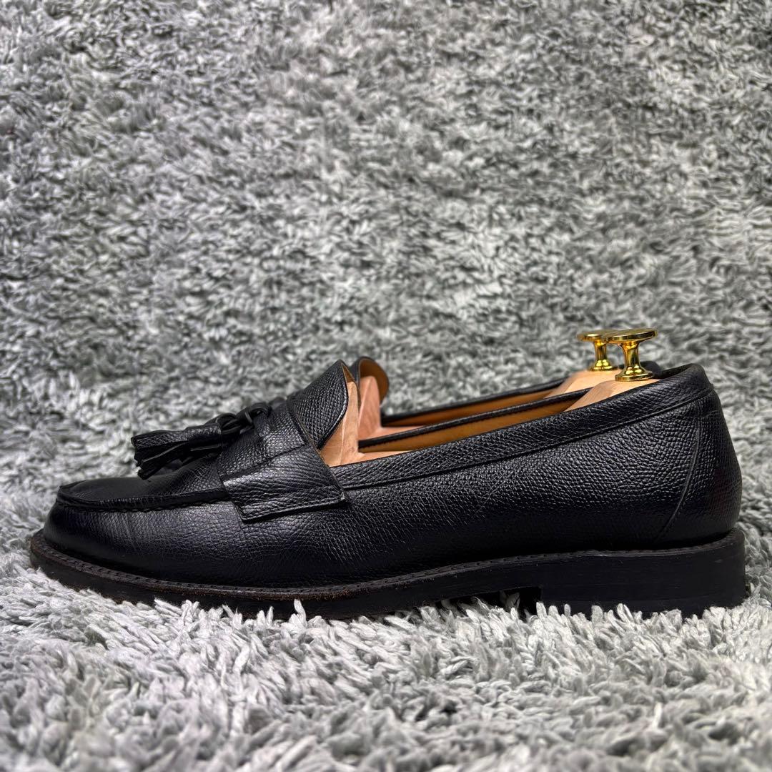【美品】リーガル 679（26）タッセル　ローファー　シボ革　黒