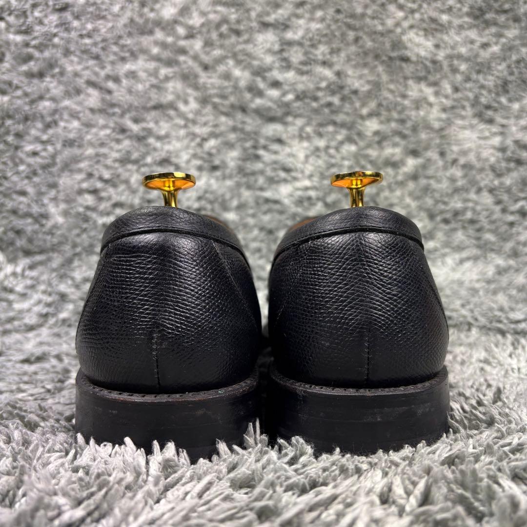 【美品】リーガル 679（26）タッセル　ローファー　シボ革　黒