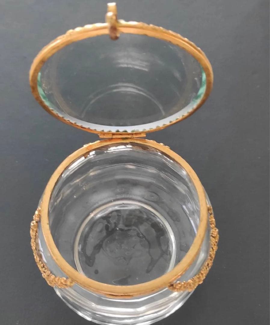 オールドバカラ　Baccarat ガラスケース