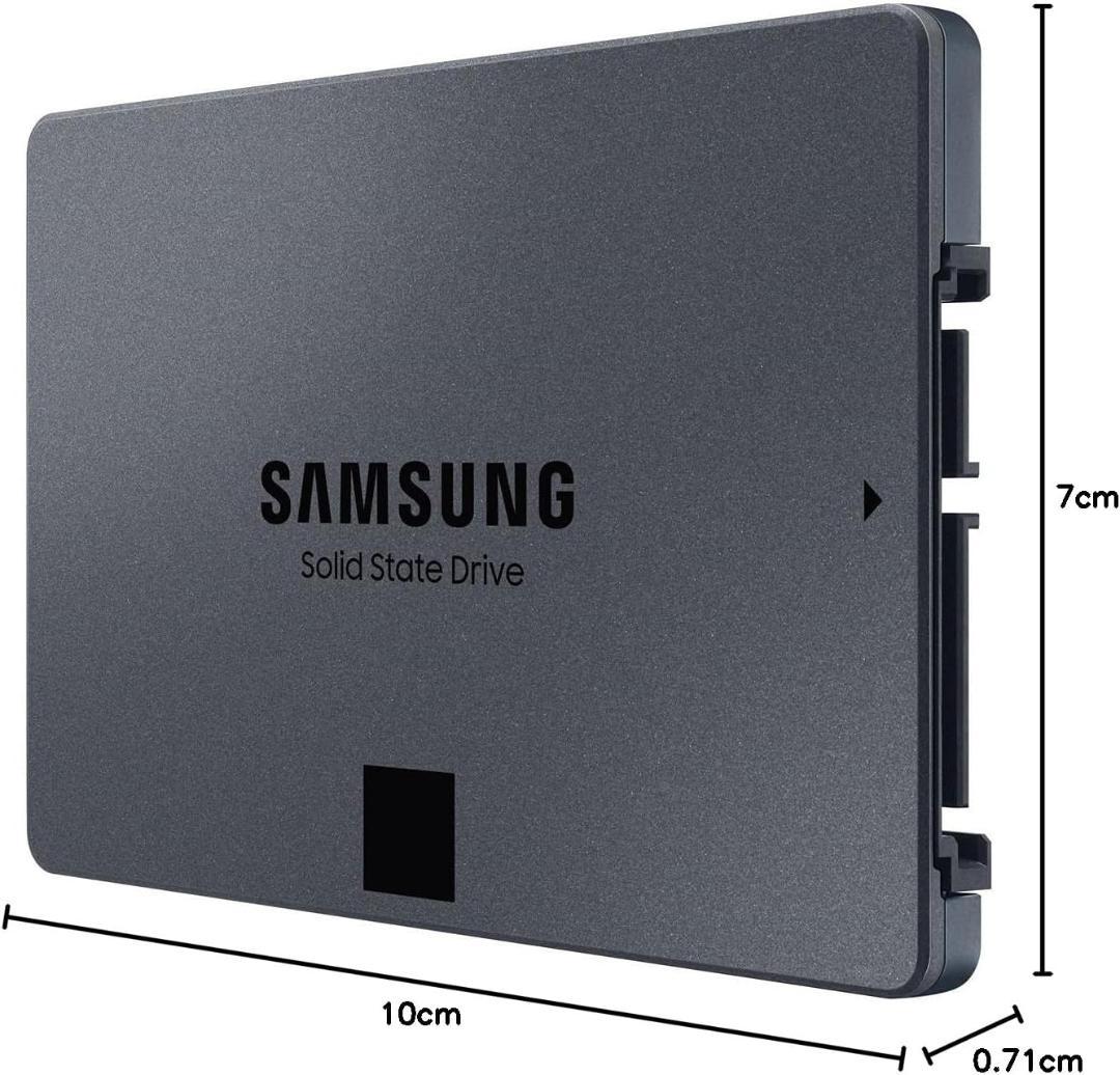 Samsung 860 QVO 1TB SATA 2.5 内蔵 SSD 使用少⑫