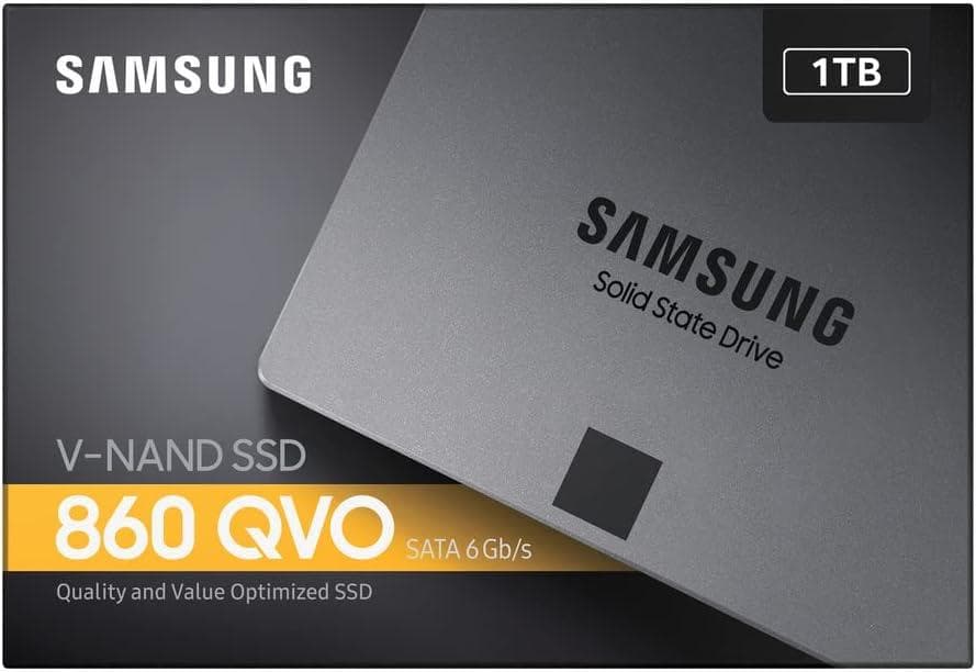 Samsung 860 QVO 1TB SATA 2.5 内蔵 SSD 使用少⑫