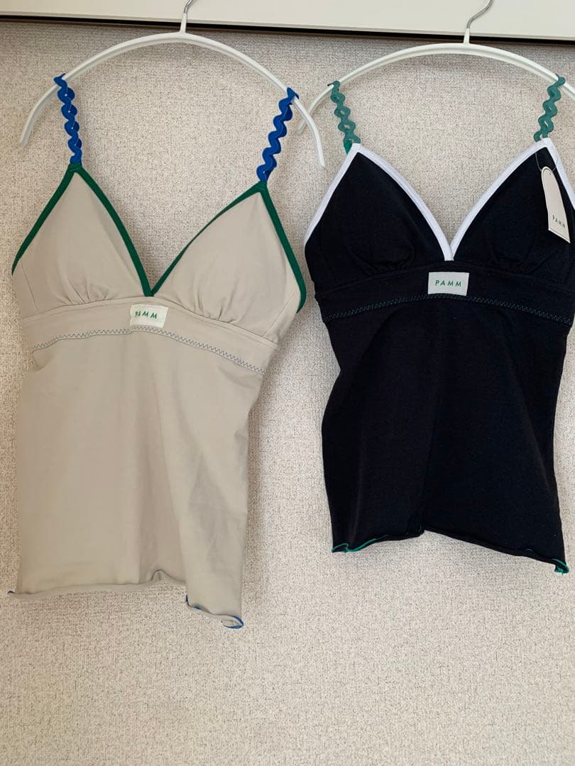 PAMM / 肌色のキャミソール　2点セット