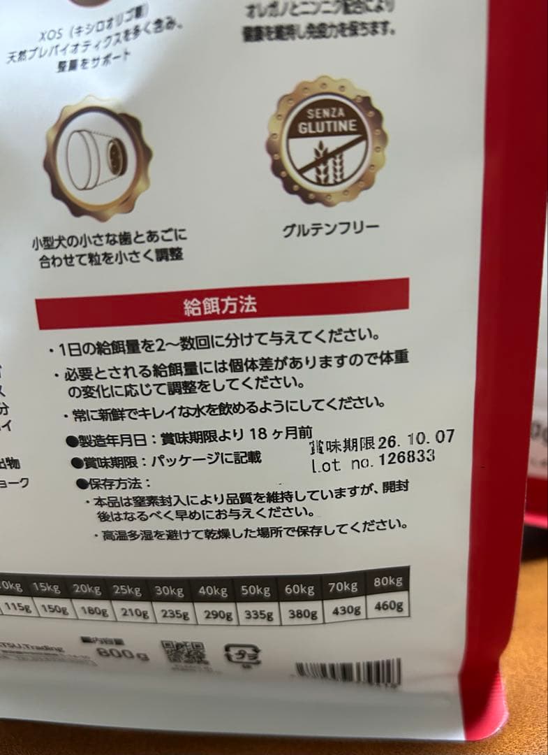 エルモ　ドッグフード　サーモン・ライス成犬用3kg （1袋）➕800g （3袋）
