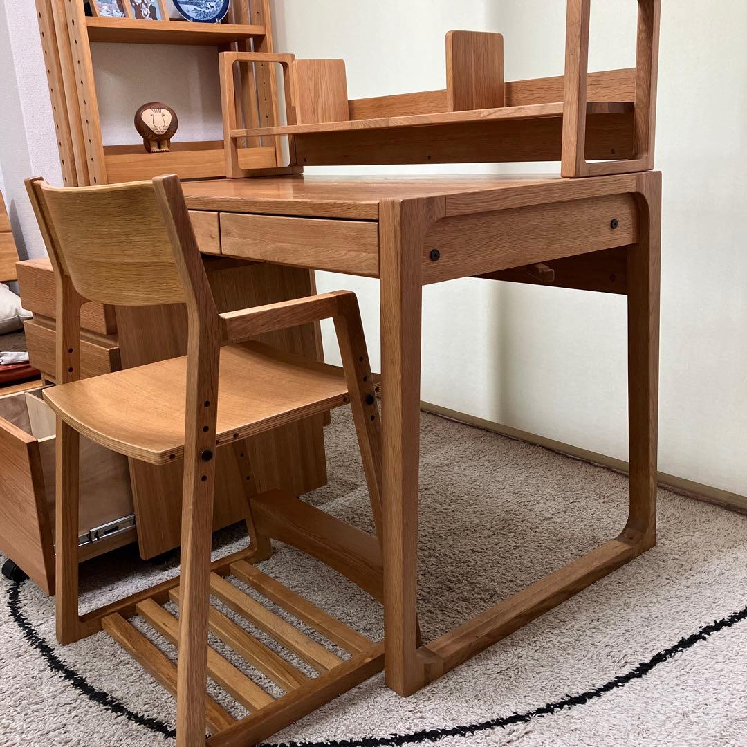 ①＋②アクタス フォピッシュ 学習机 【机&シェルフの出品】