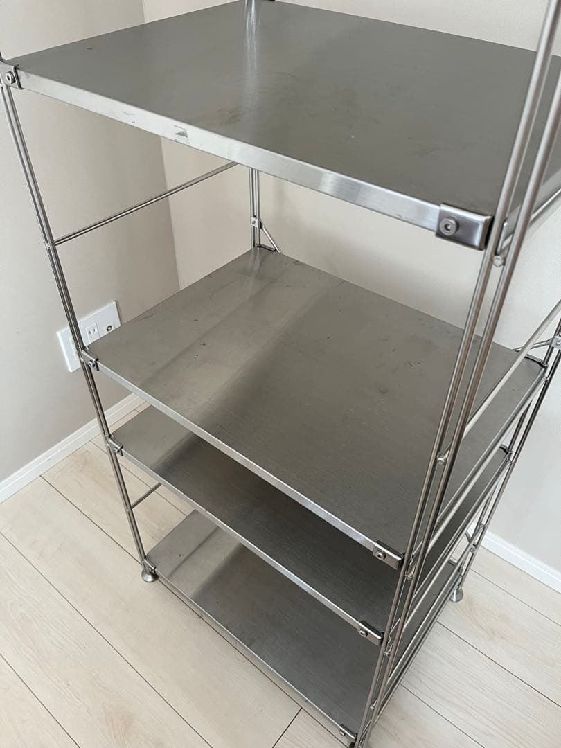 10日まで専用 k*a様 MUJI ステンレスユニットシェルフ 大