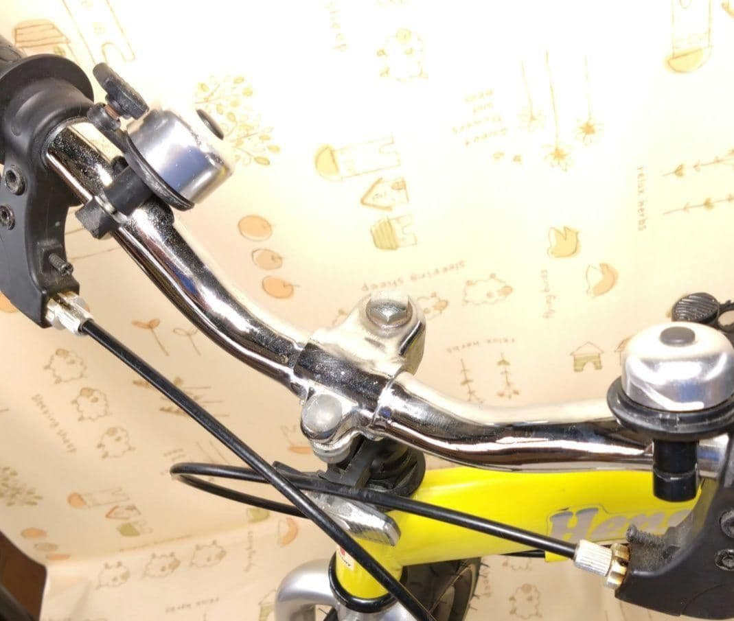 【おまけ2種つき】へんしんバイク　12インチ　黄色