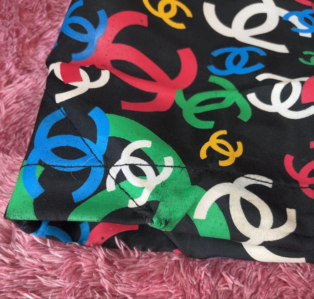 シャネル CHANEL ナイロン リバーシブル トートバッグ