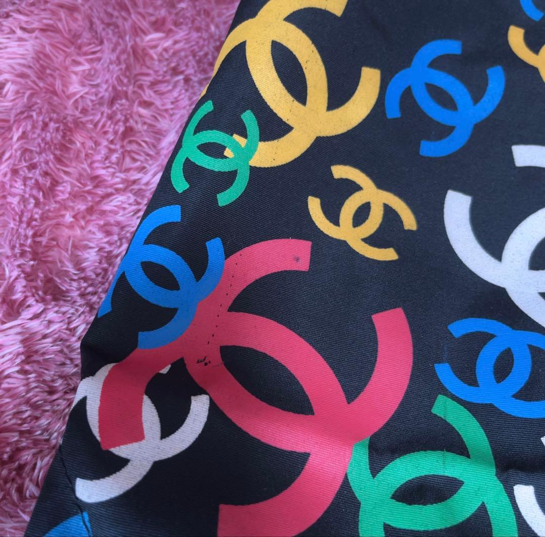 シャネル CHANEL ナイロン リバーシブル トートバッグ