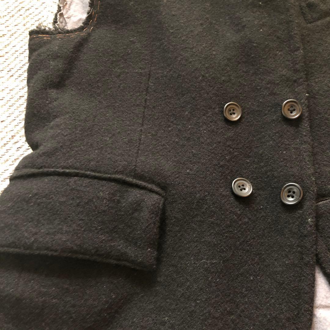 トップス ensou. cut - off sleeve jacket BLK (L)