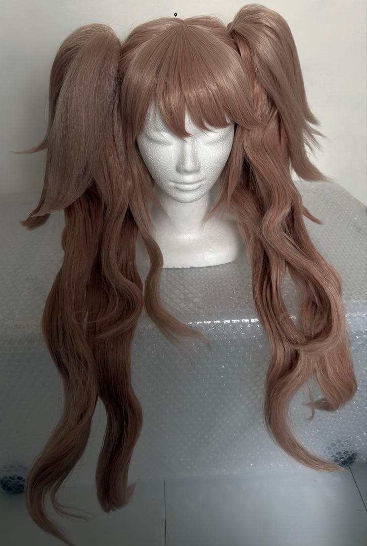 ダンガンロンパ 江ノ島盾子 コスプレ衣装 Lサイズ フルセット 靴、ウィッグ付