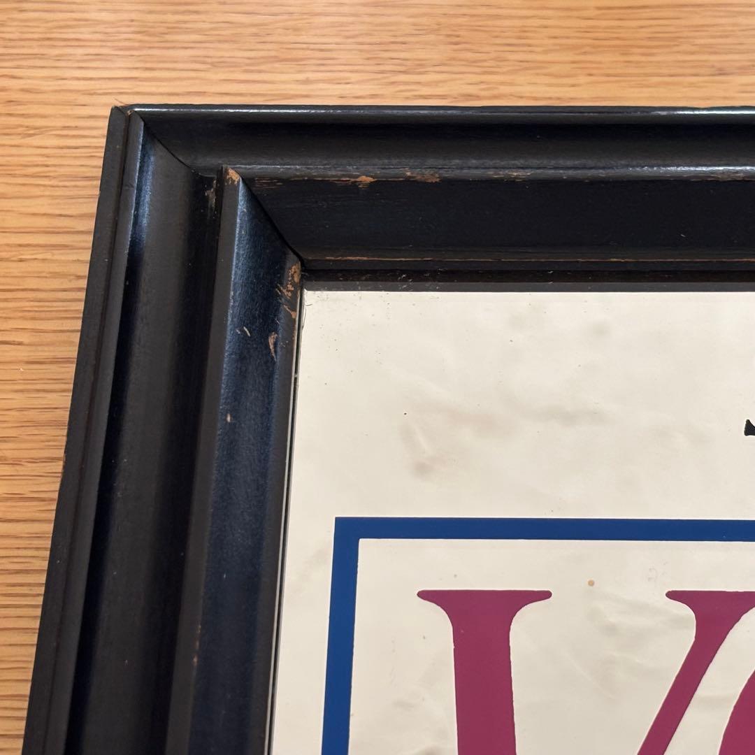 新春セール〜1/5まで！Vogue パブミラー 鏡 ヴィンテージ ウッドフレーム