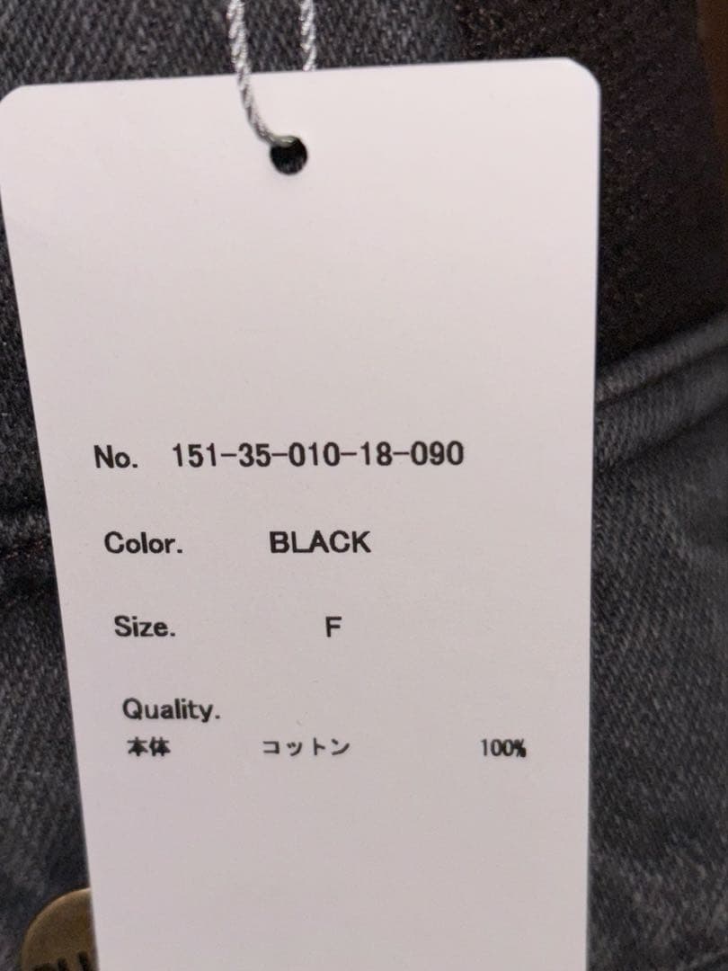 BLUCO/12OZ DENIMUTILITY VEST(BLK)サイズF