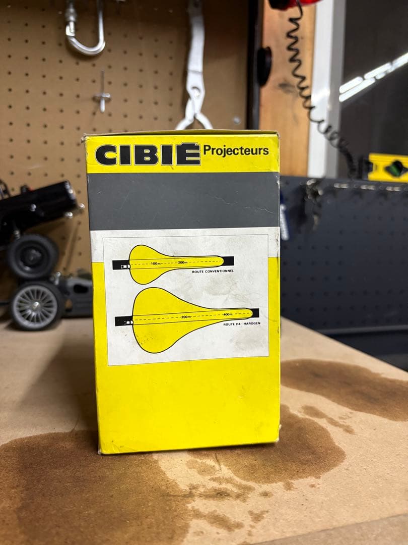 CIBIE シビエ　当時物未使用品フロントライト　激レア 値下げしました