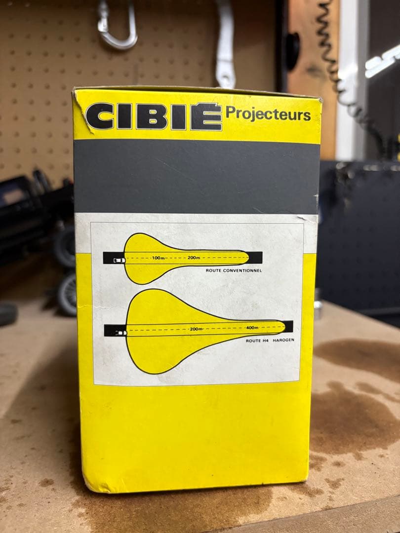 CIBIE シビエ　当時物未使用品フロントライト　激レア 値下げしました