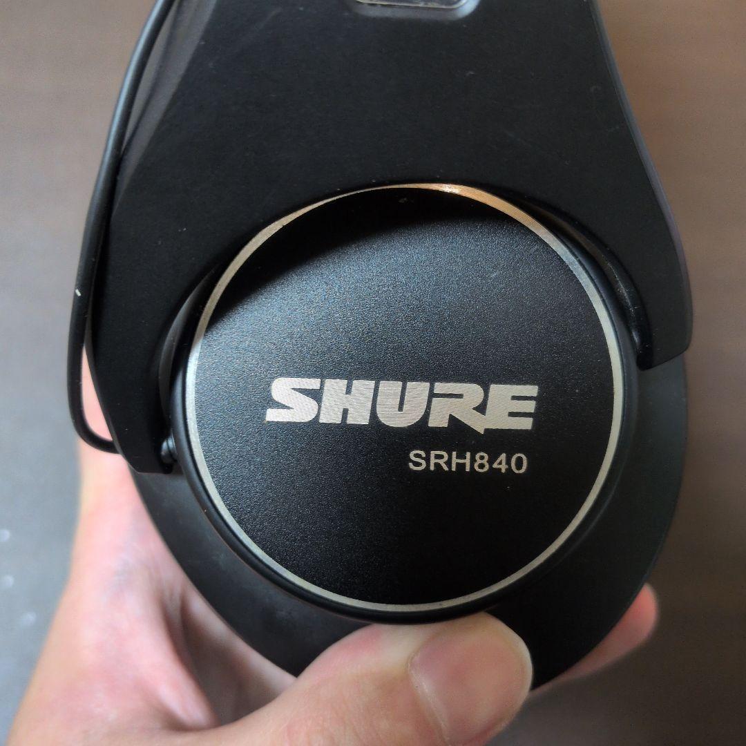 ヘッドホン 「SHURE SRH840」