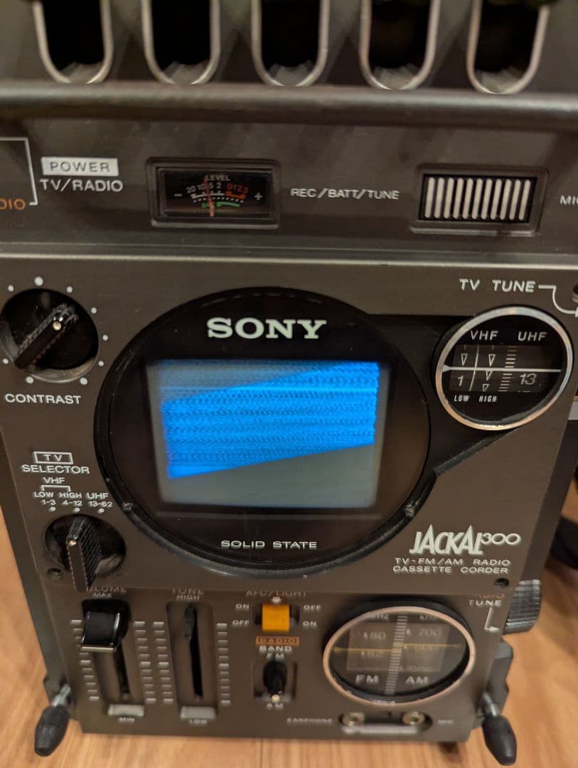 SONY ソニー FX-300 JACKAL 300 テレビ一体型ラジカセ