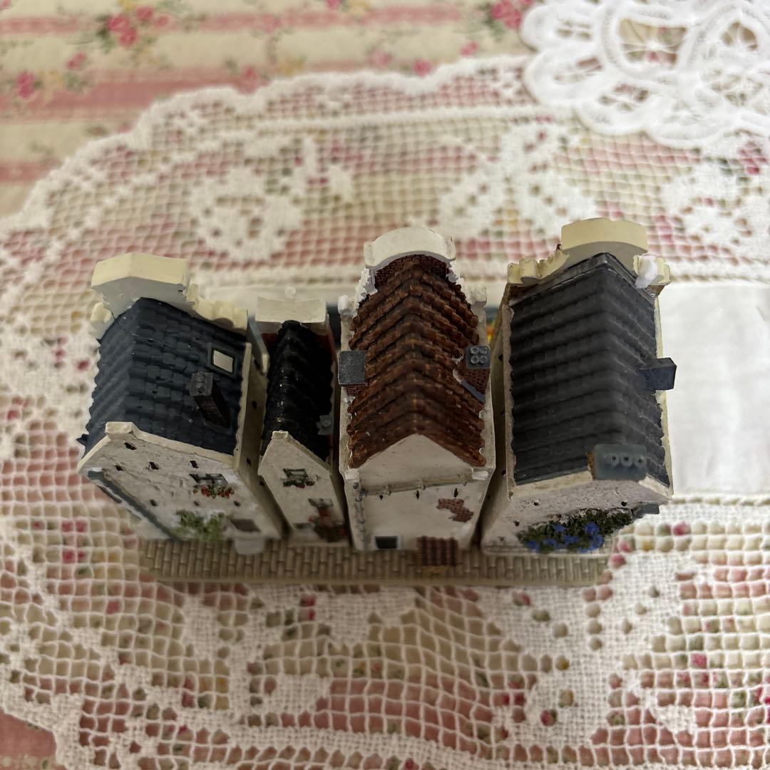 Amsterdam streetトレイと，ハウス4点の5個セット