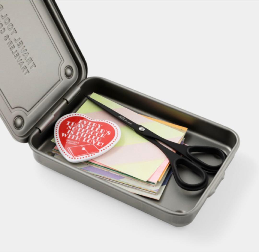 トラベラーズノート バレンタインギフトセット ツールボックス 紙もの マグネット