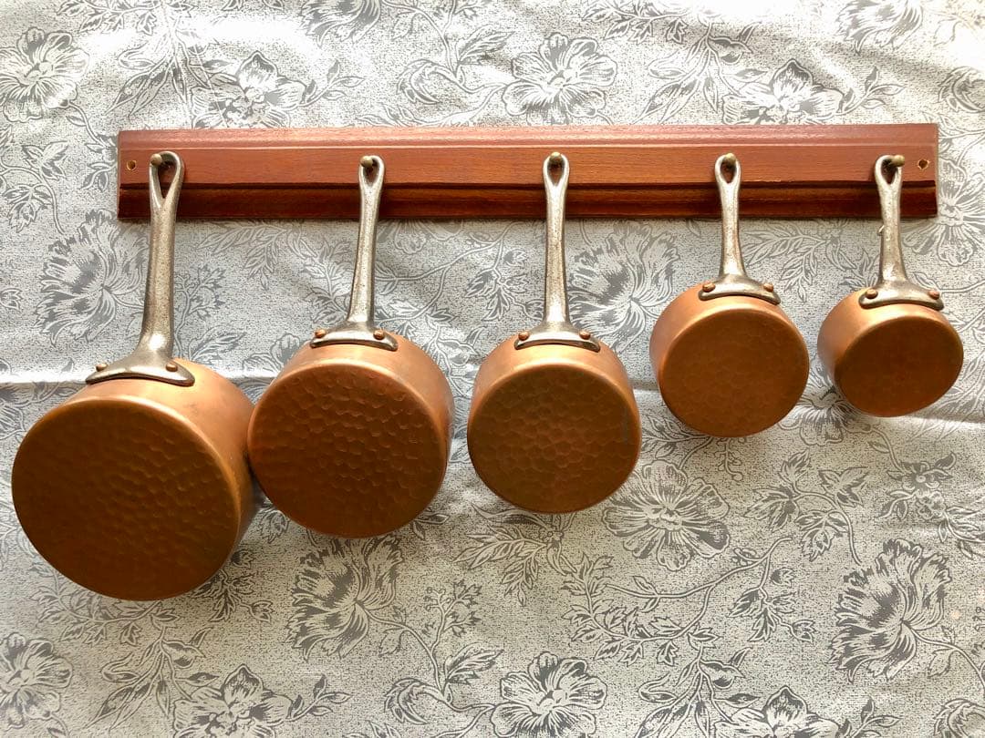 銅なべ 5サイズセット アンティークレトロ満載