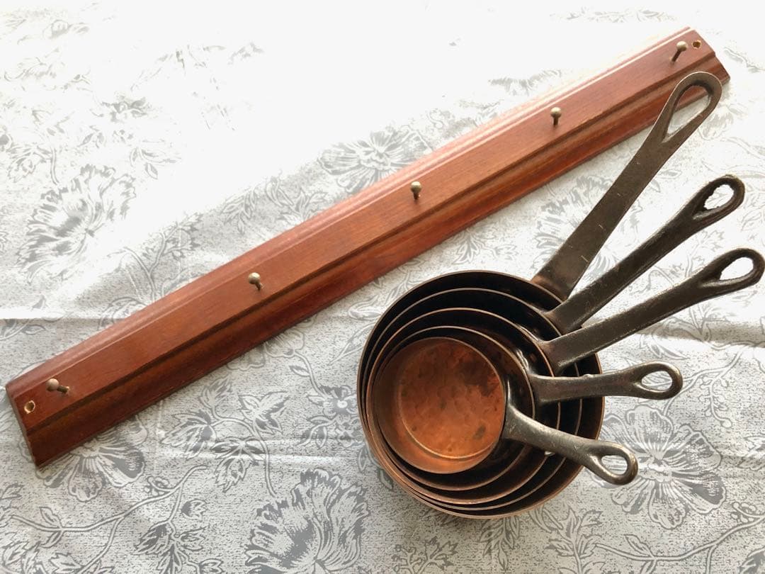 銅なべ 5サイズセット アンティークレトロ満載