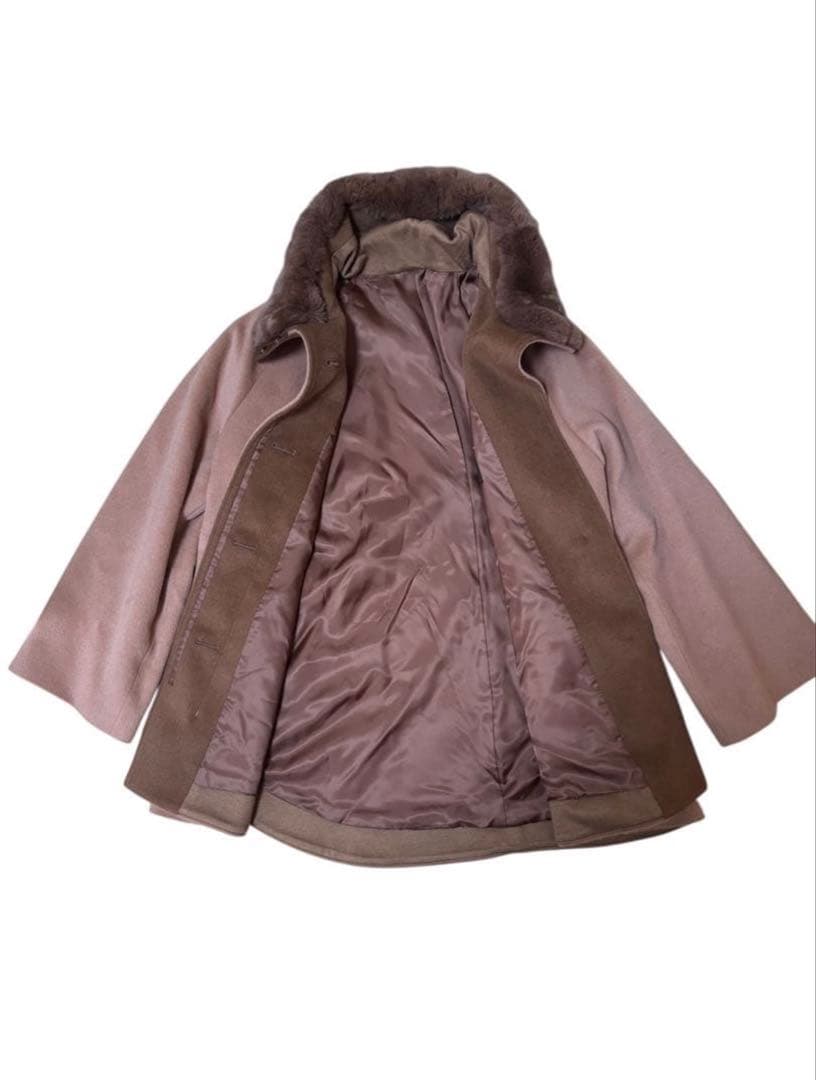 美品✨K.T KIYOKO TAKASE アンゴラショートコート　９号