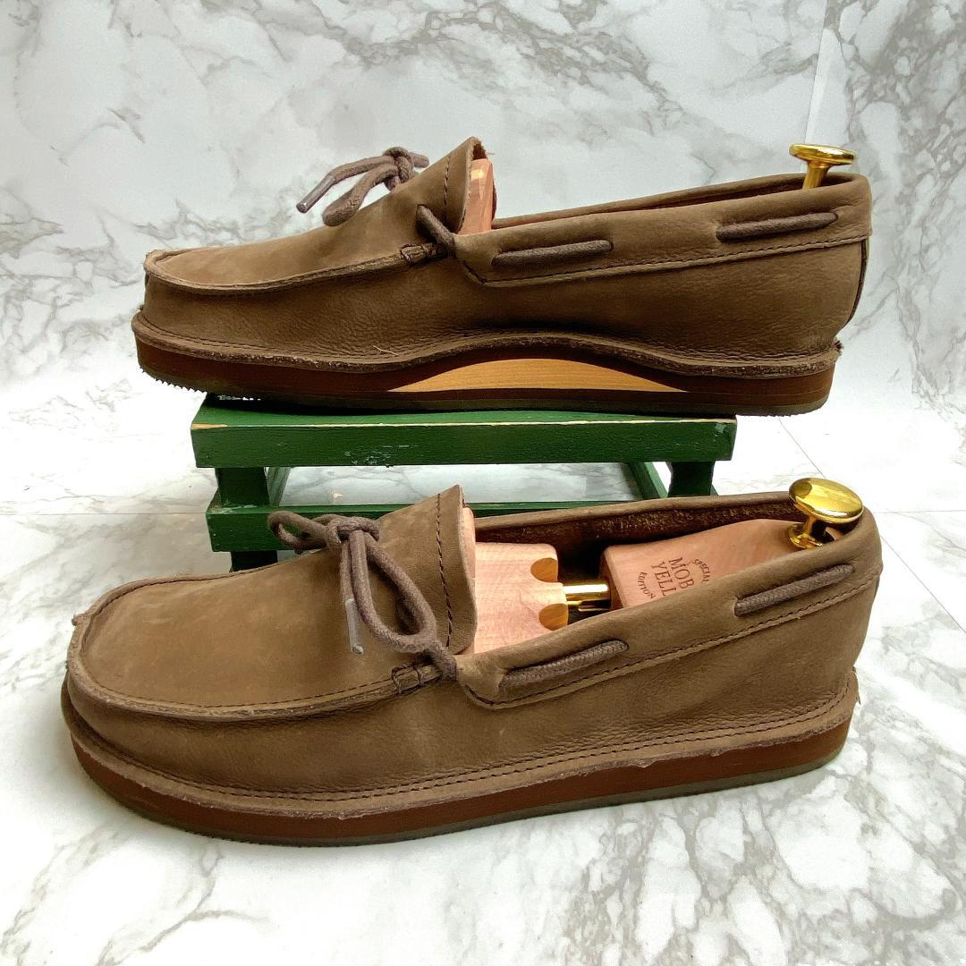 美品 レインボーサンダル モカ ローファー ブラウン 25cm 希少 スリッポン