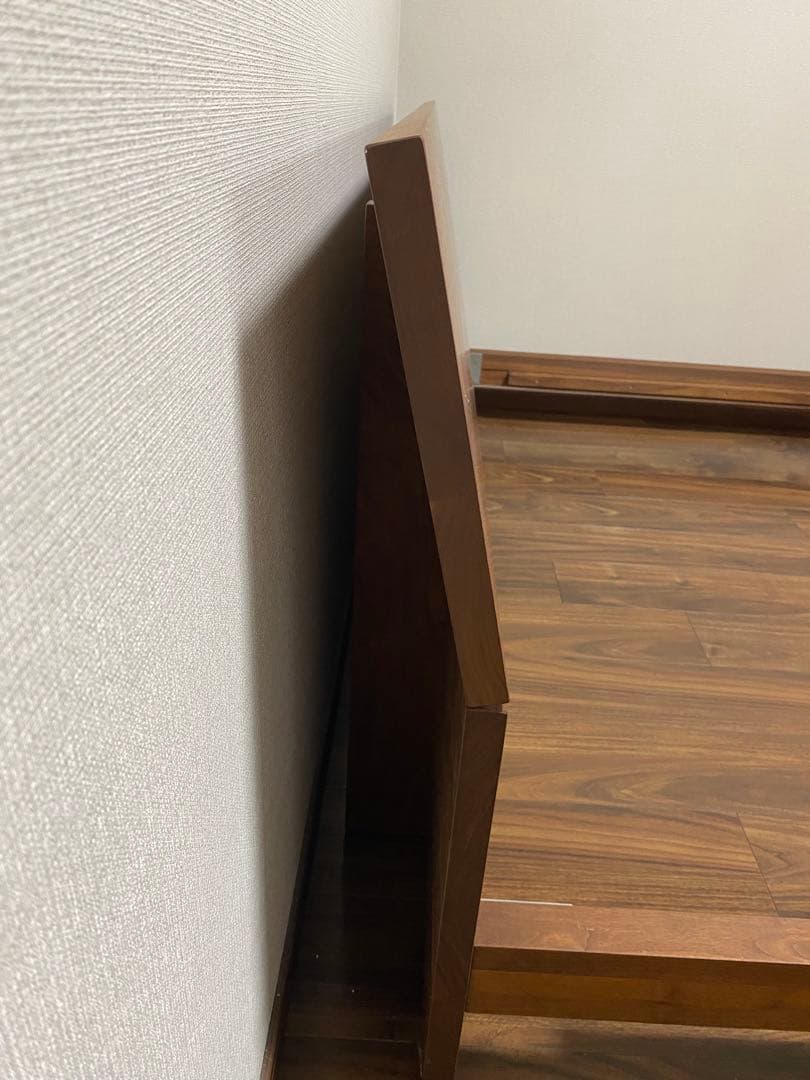 TANI　マスターウォール　クイーンサイズ　ベッドフレーム　ウォールナット