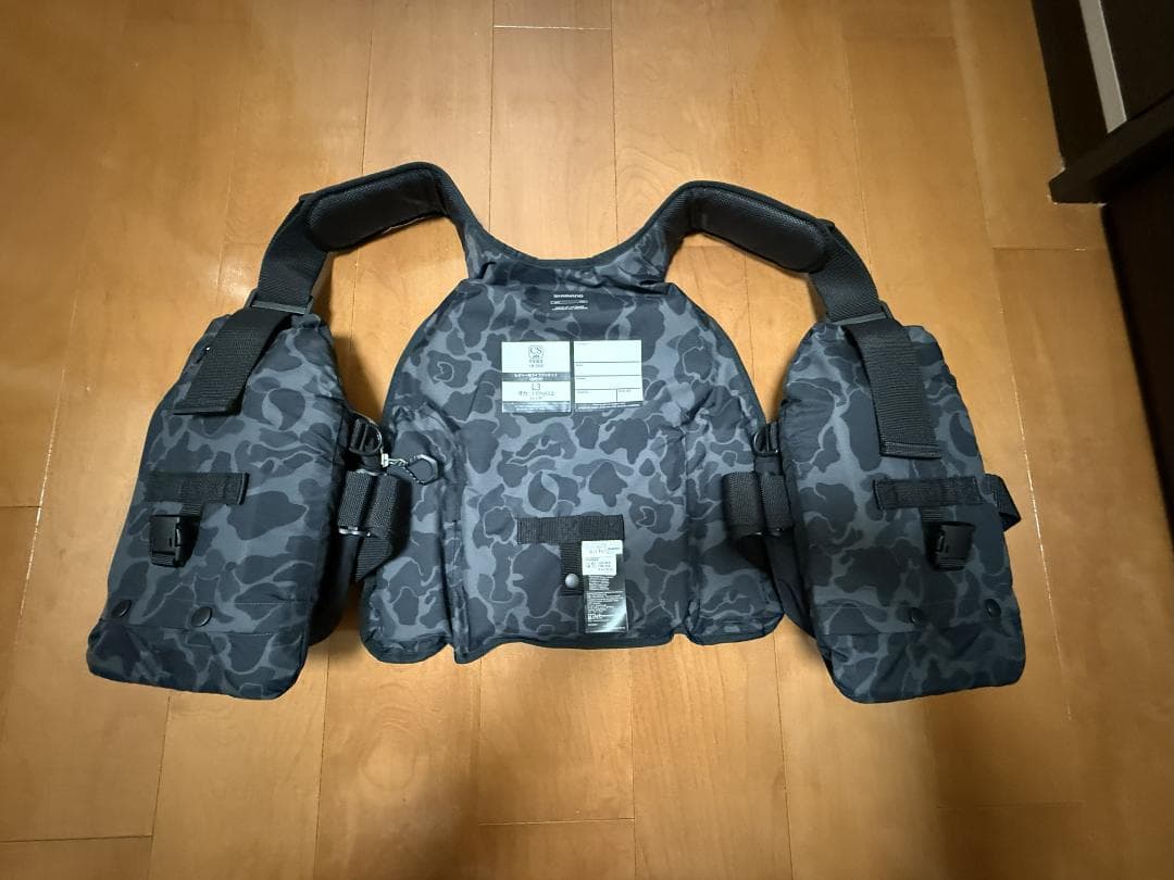 ゆ*3様 SHIMANO ゲームベスト VF-068T ブラック