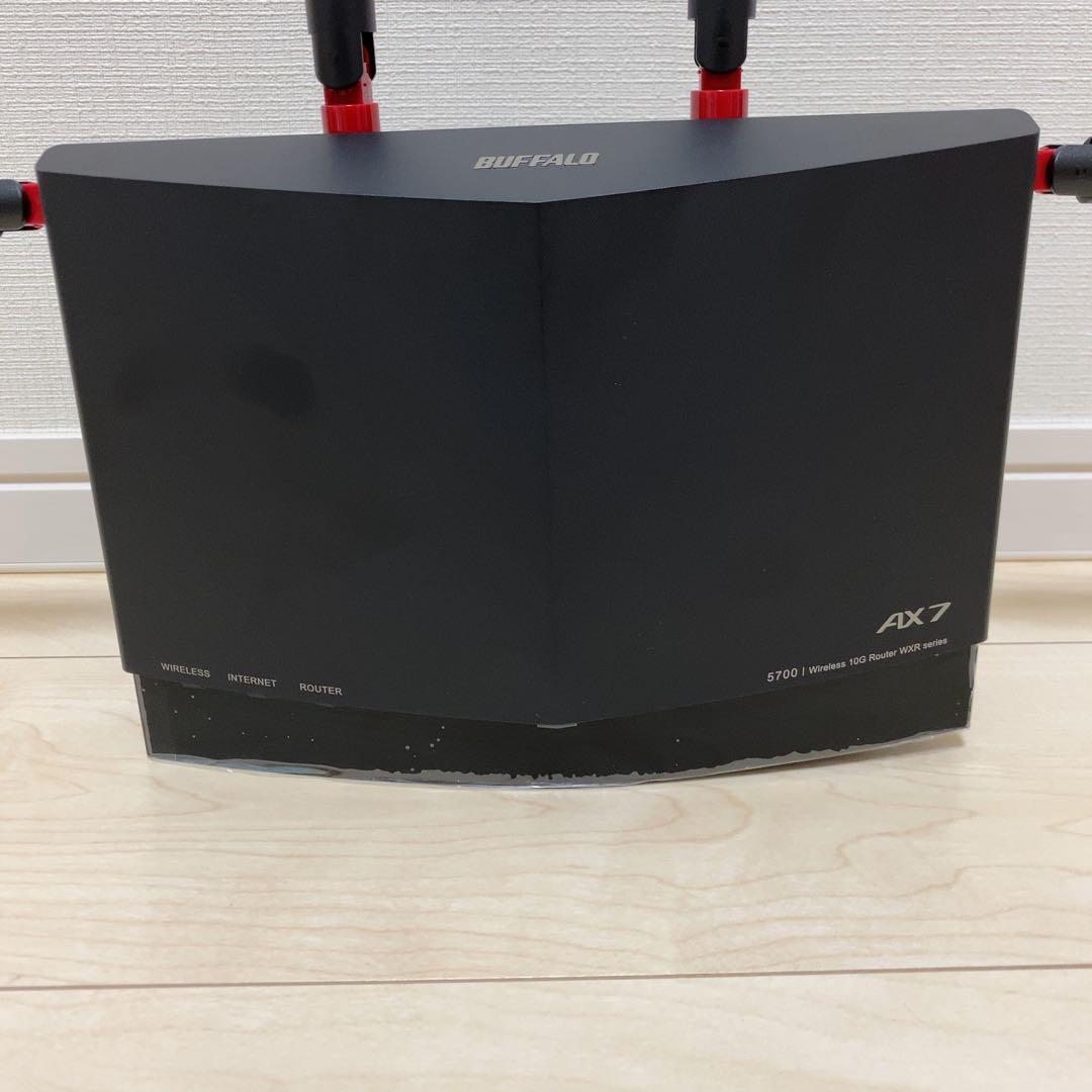 【箱・付属品完備】BUFFALO AirStation WXR-5700AX7P