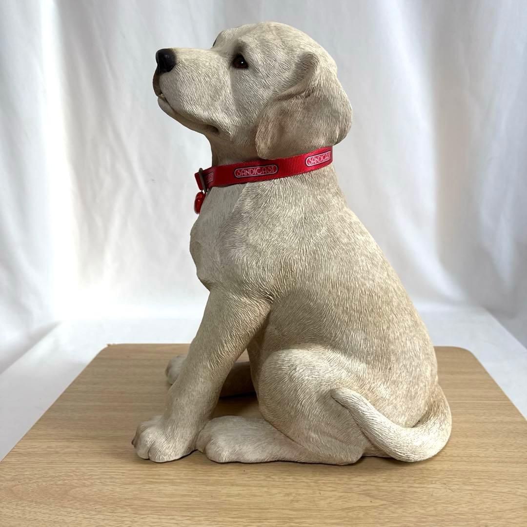SANDICAST社製 ラブラドールレトリバー 子犬 アメリカ製リアルサイズ陶器