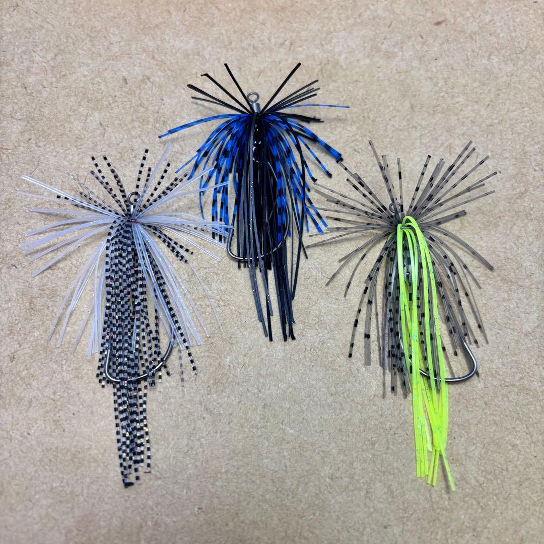 ジョインテッドラバー（ハンドメイド）オフセットフックスモラバ、少量生産