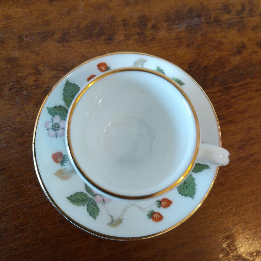 【箱入り新品】ウェッジウッド ワイルドストロベリー ミニチュアティーセット