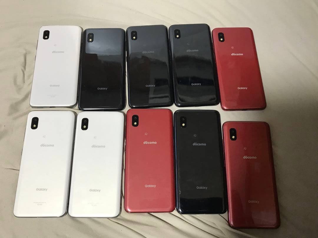 GALAXY A21 カラー3種類初期化済み10個docomo8