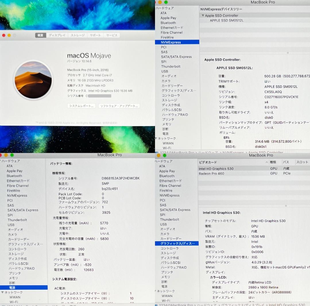 MacBook Pro /15-inch【CS6 Office Windows】