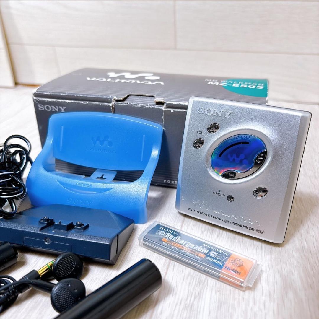 SONY ソニー ウォークマン MDプレーヤー MZ-E505 MDLP対応