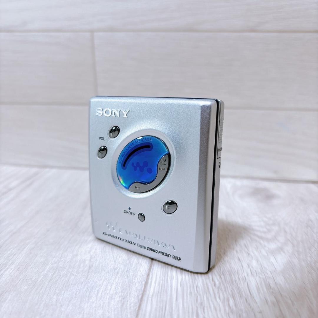 SONY ソニー ウォークマン MDプレーヤー MZ-E505 MDLP対応