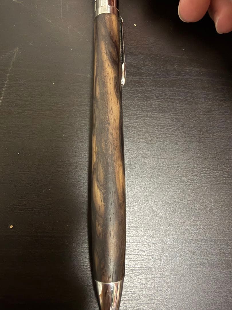 工房楔 黒柿孔雀杢 極上 ルーチェペン