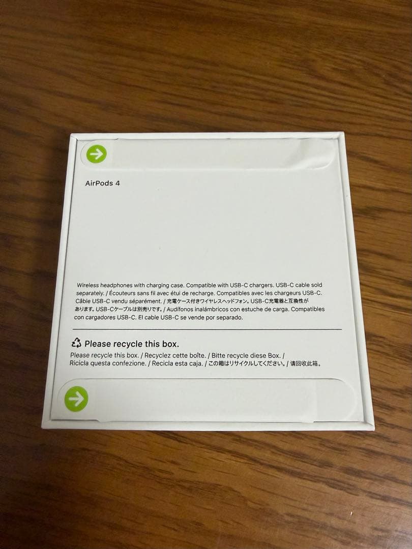 【新品未開封】AirPods 4 本体