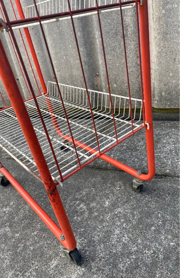 ビンテージ/レトロ/スチールラック/ワイヤーラック/ラック/陳列棚/店舗什器