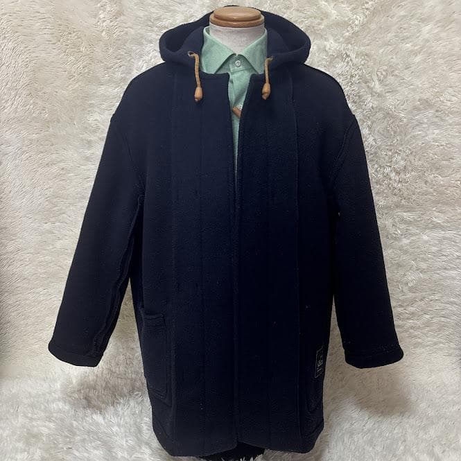 グローバーオール gloverall ショート・ダッフルコート・48（Ｌ）・紺