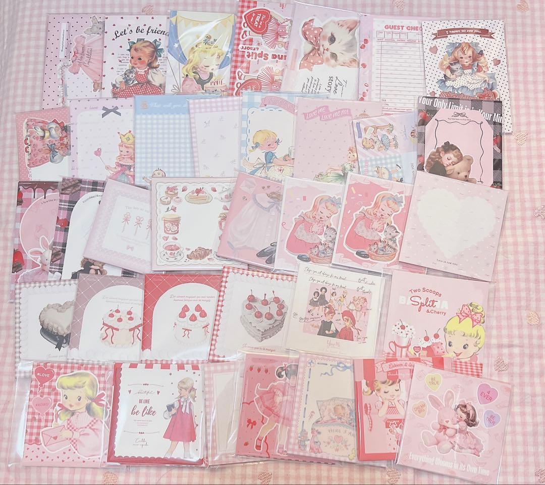 ♡デザインペーパー・メモ まとめ売り♡