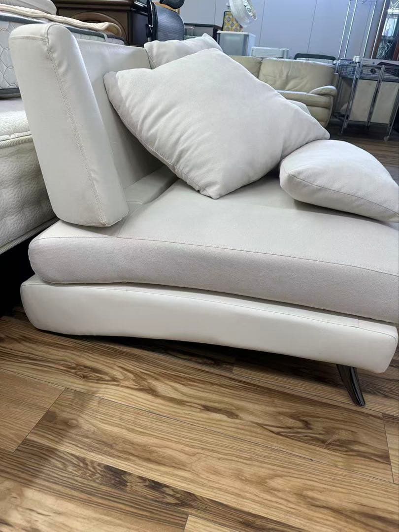 ニトリ　2人掛けソファー　布製