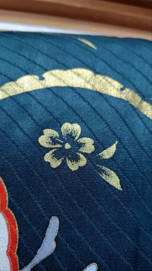 RK547子供着物重ね襟付き綺麗美品着丈131センチ裄丈54センチ7歳前後用正絹