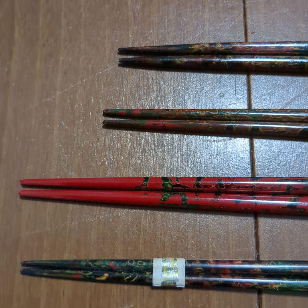津軽塗　箸　箸入れ　漆塗り　伝統工芸　漆器　アンティーク　雑貨　小物　インテリア